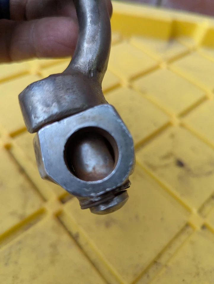 Palanca de arranque motor Honda XL250 XL 250 1972/73 OEM BUENAS SPLINES Y CROMO  Foto 2 de 4