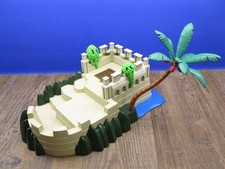 Basisplatte aus 4007 Zubeh&ouml;r Piraten Karibik Strand Palme Playmobil L1232