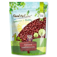 Adzuki Beans - Sproutable , Kosher, Raw, Vegan - by Food to Live