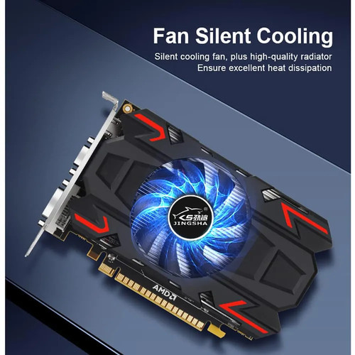 Tarjeta de video Radeon HD 6750 1 GB DDR5 PCI Express (PCI-E) DVI/VGA - Imagen 6 de 7