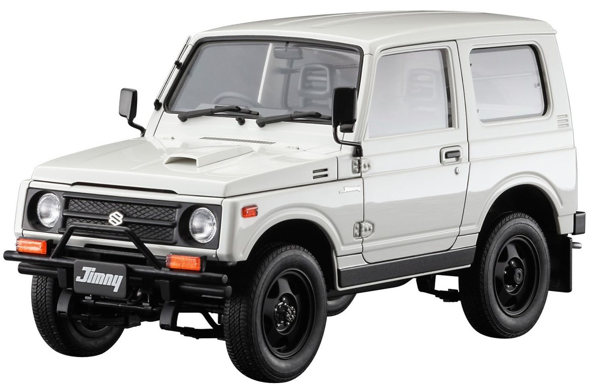 SUZUKI  JIMNY JA-11 5MT　 Hasegawa 1/24 Scale Suzuki Jimny JA11-5 w/Grill Guard Plastic