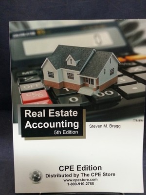Real Estate Accounting, Bragg, Accounting Tools, 2022 HB VG 260108