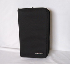 Vintage Case Logic Disk Holder Black 30 Disk CD / DVD Holder Soft Case Storage..