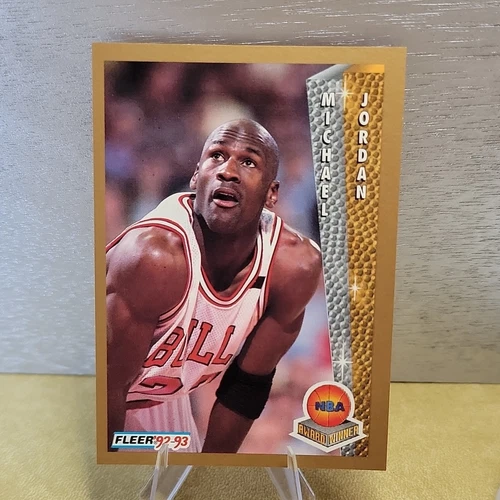 Fleer 1992-93 Michael Jordan #246 Bulls Award Winner NBA Basketball Card