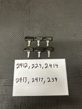 Yamaha Key Code 234 Motorcycle Vintage