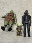 Vintage Kenner Star Wars Action Figures Lot Of 9 Includes 1977 Darth Vader