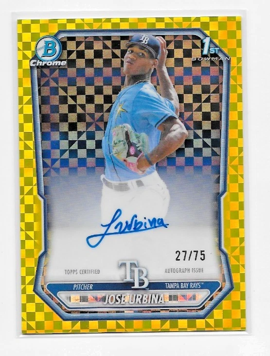 Bowman Tampa Bay Rays Baseball Sports Trading Cards & Accessories