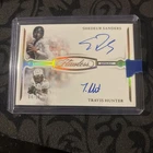 2025 NT Flawless Shedeur Sanders Travis Hunter Duel Auto Gold 04/10 Colorado