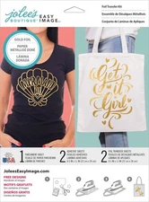 Jolee's Boutique Easy Image Foil Transfer Kit 5/Pkg-Gold