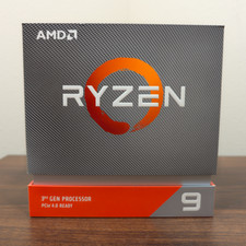 AMD Ryzen 9 3900X 12-Core AM4 CPU w/ Wraith Prism Cooler — Original Box