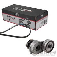 GATES Micro-V Kit KEILRIPPENRIEMEN-SATZ passend für OPEL ASTRA COMBO CORSA