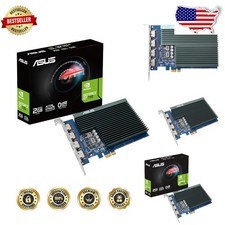 NVIDIA GT 730 2GB GDDR5 Graphics Card Silent Passive 4 HDMI Ports Easy Install