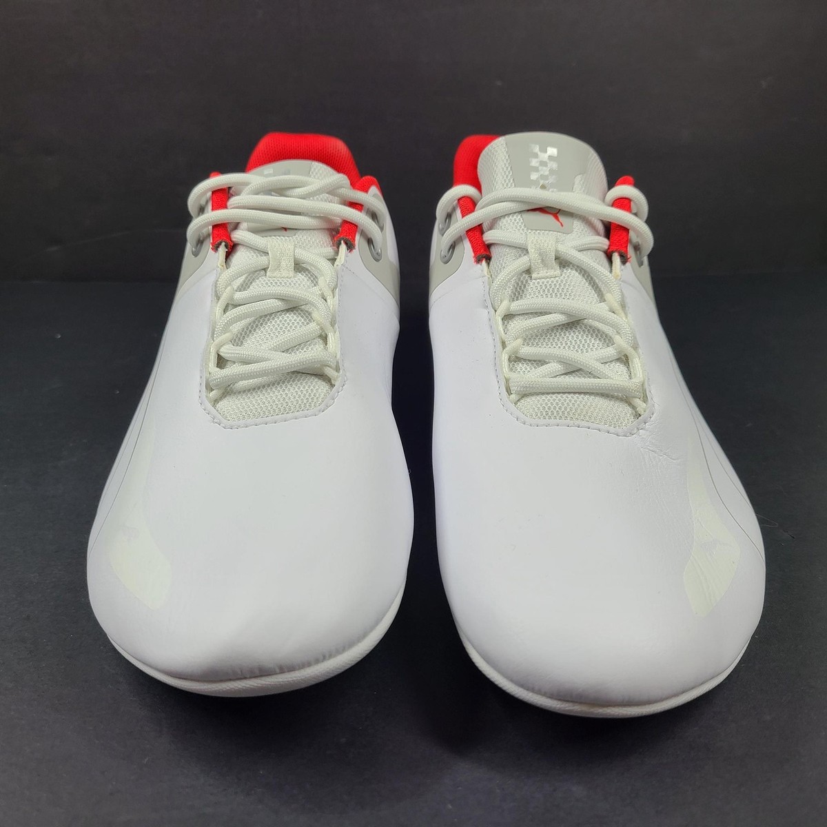Puma Scuderia Ferrari CAT Motorsport Shoes Men 10.5 White Red Driving 306857 02 Buy Puma Scuderia Ferrari Low-Top White 306857-02 - Novelship main image 3