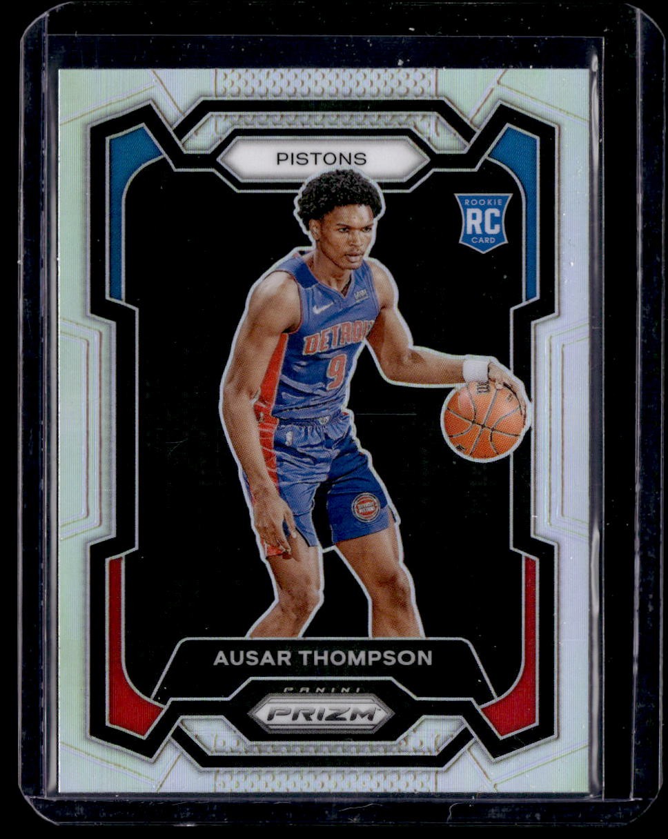 2023-24 Panini Prizm #178 Ausar Thompson Prizms Silver