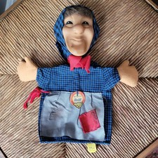 Vintage Steiff Witch Hand Puppet 7075/17 - 1969-77
