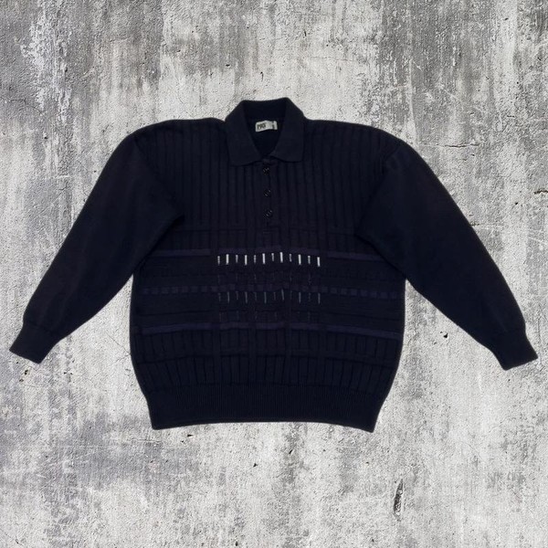 Men Nero Giardini Sweater Black Acrylic 34 / XS /