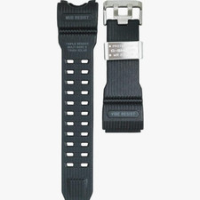 Genuine Casio G-Shock GWG-1000 Mudmaster Watch Band Strap Black Urethane New