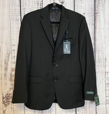 Chaqueta de traje Ralph Lauren Lattimore nueva con etiquetas, negra, varias tallas al por menor $299