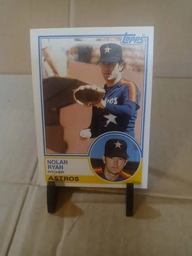1983 Topps Baseball Card. Nolan Ryan. Ex. Shipping pwe.