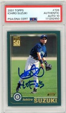 2001 Topps - Ichiro Suzuki #726 for sale | eBay