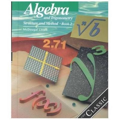 McDougal Littell Structure and Method Ser.: Algebra and Trigonometry Bk. 2 : Str