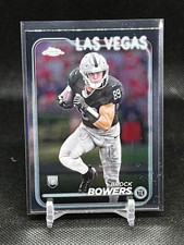 2024 Topps Chrome Football Brock Bowers #207 RC