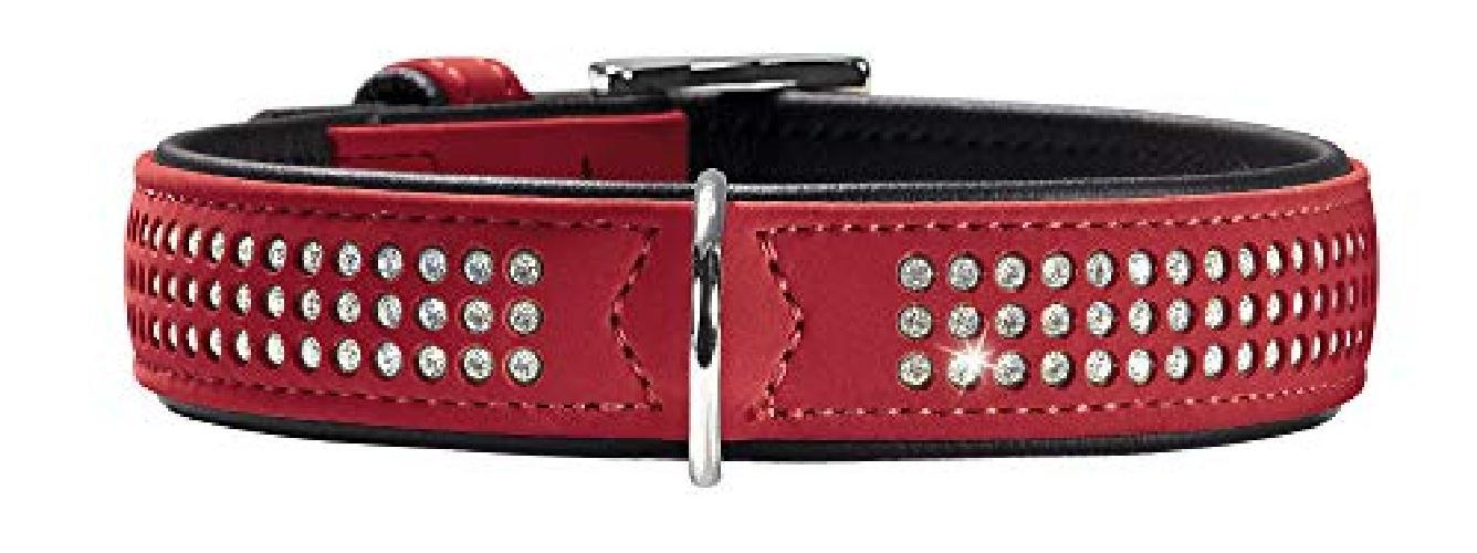 Hunter Softie Deluxe - Collare per Cani, Rosso , 55