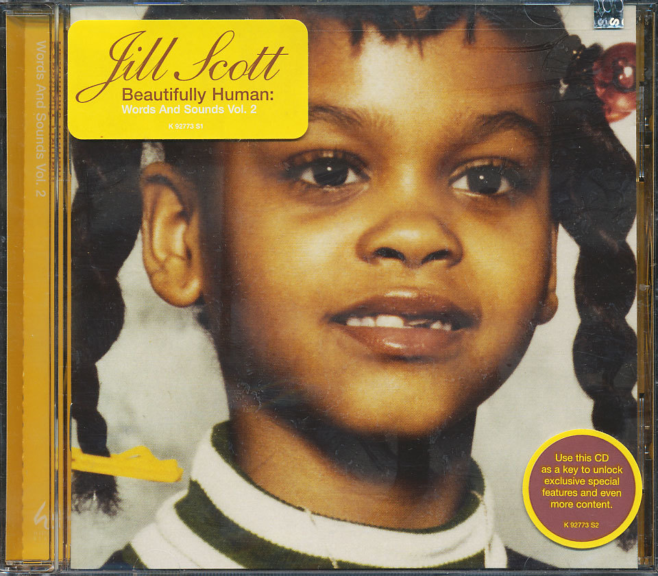 ⭐︎激レア盤⭐︎ Jill Scott-Beautifully Human （美品） Jill Scott Beautifully Human Words And Sounds Vol. 2 2LP
