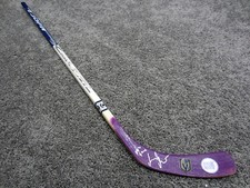 GERARD GALLANT Vegas Strong Golden Knights SIGNED Hockey Fights Cancer Stick COA