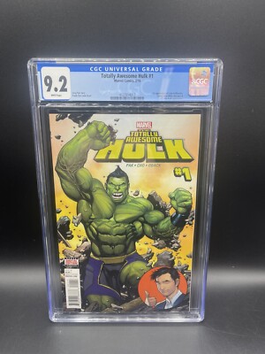Totally Awesome Hulk 1 Variant 1st Amadeus Cho Lady Hellbender CGC 9.2