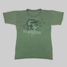 Silverstein Band Tour Gift For Fan FULL SIZE S-5XL Green T-shirt CT121