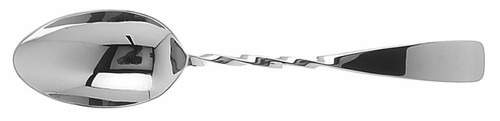 Gorham Aura Twist Stainless Steel Serving Spoon - Picture 2 of 2