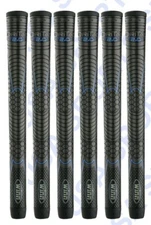 Set of 6 - NEW Winn Dri-Tac 2.0 Black Midsize Grip 62DT-JBK DriTac