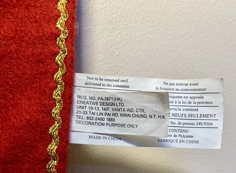 Vintage Creative Designs SANTA IS COMING Christmas Advent Calendar: Countdown - Image 2 of 4