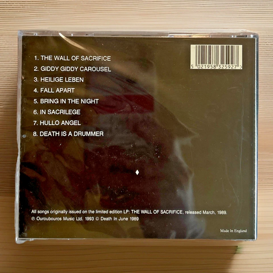 Death in June ~ The Wall of Sacrifice ~ CD ~ *BRAND NEW* ~ *SEALED* Foto 2 de 2