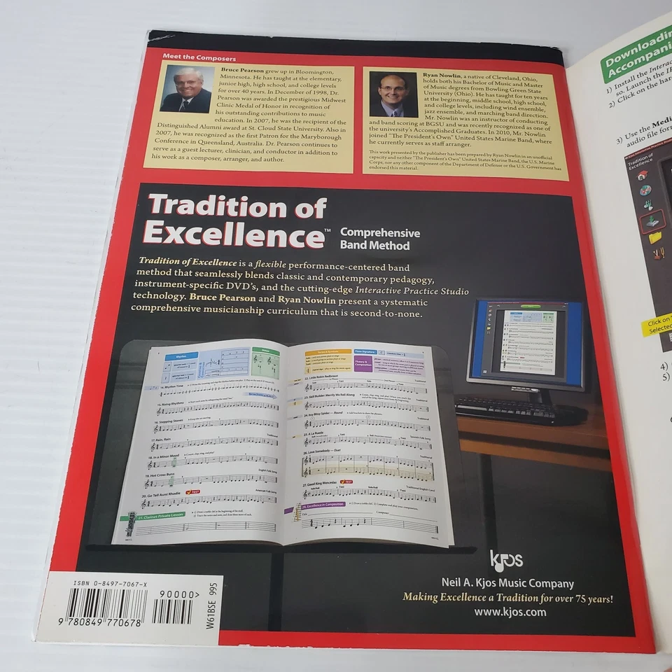Tradition Of Excellence Book 1 Eb Tuba Comprehensive Band Method With Dvd - Image 4 of 4
