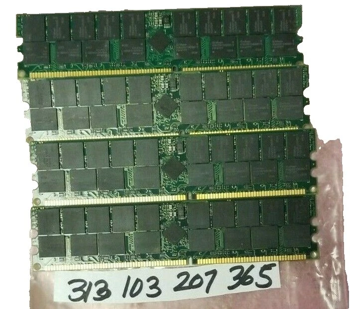 2 GB Capacity per Module DDR1 SDRAM Computer 8 GB Total Capacity Memory (RAM)