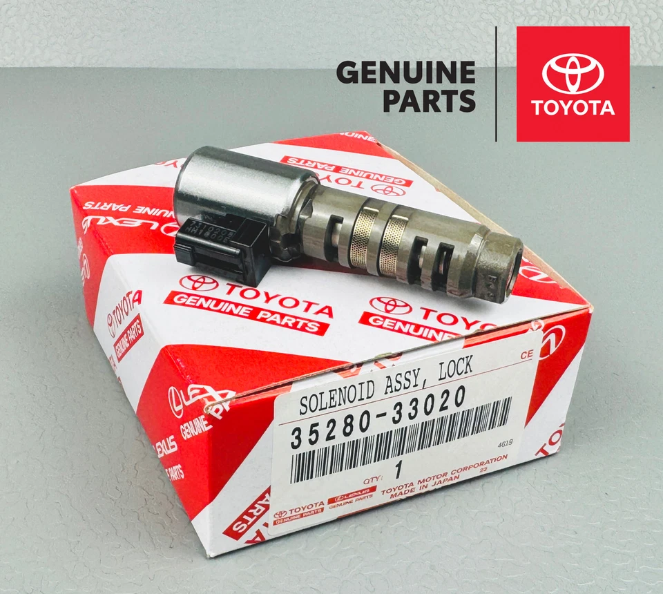 Solenoide de control de bloqueo genuino Toyota Camry Highlander RAV4 Sienna 35280-33020 Foto 3 de 4