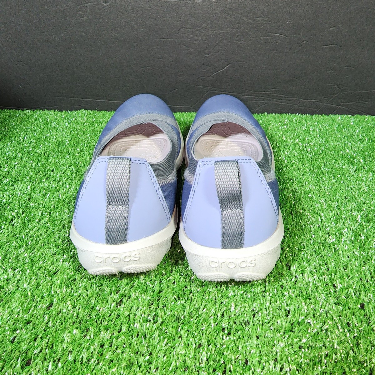 iii Crocs Busy Day Stretch Flat 203194 Bijou Blue Womens Size W7 | eBay