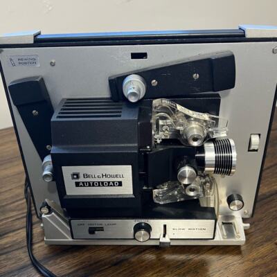 Vintage Bell & Howell Autoload 8MM Motion Picture Projector | eBay