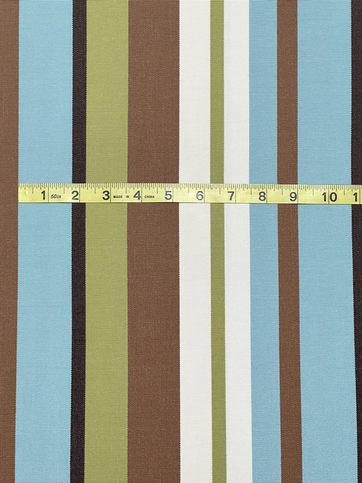 Outdura Revelry Outdoor Upholstery Fabric 3 Yd 6" Captiva Tidewater Dyed Summer - Image 2 of 4