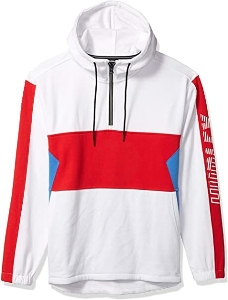 Sweat Capuche Homme Hurley M Onshore Po Sweat-Shirts Homme Coupe Standard Capuche Contrastée