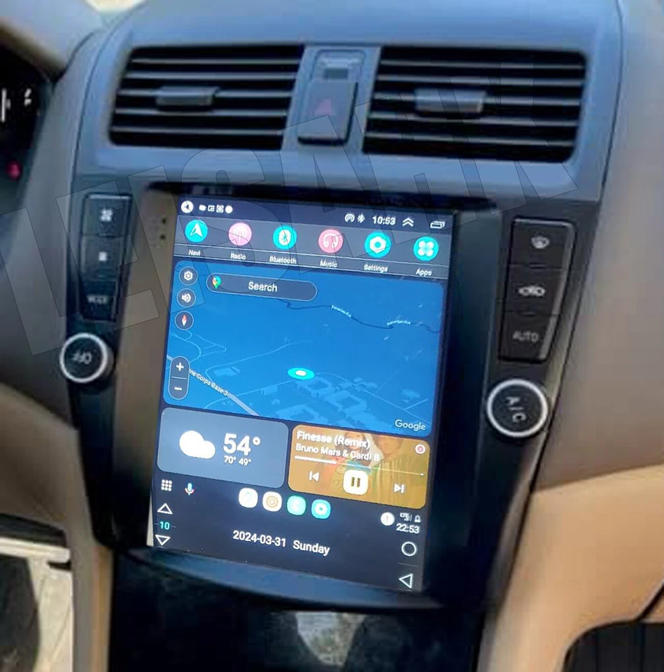 For 2003-2007 HONDA ACCORD Android 14.0 CarPlay Car Stereo Radio GPS - Image 3 of 4