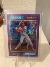 2023 Jordan Walker - Topps Heritage High Number - Purple Hot Box - SSP Rookie