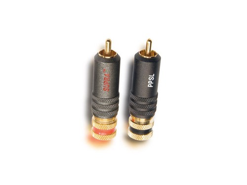 Supra Cables EFF-ISL, Cinch Kabel, 2 x 0,5m mit PPSL Stecker - Bild 2 von 2
