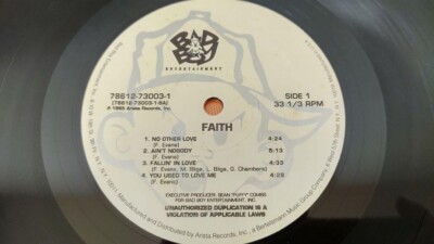 FAITH EVANS / Faith 1995 Original US Edition LP Arista Records R&B