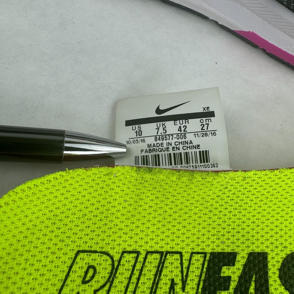 Nike Womens Gray Pink Running Shoes Zoom 849577006 Structure 20 Dynamic Size 10 eBay