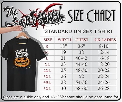 Halloween_300 Pumpkin Trick Treat T-shirt - Funny and Spooky! 100% Cotton, Unise - Picture 11 of 46
