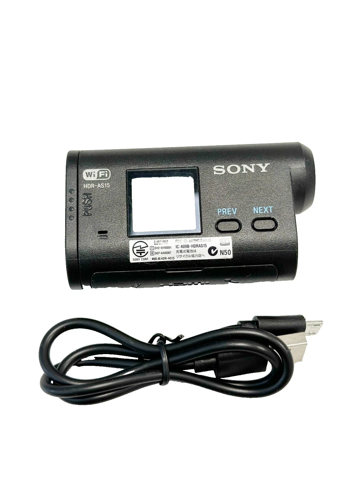 Sony Black Helmet/Action Camcorders