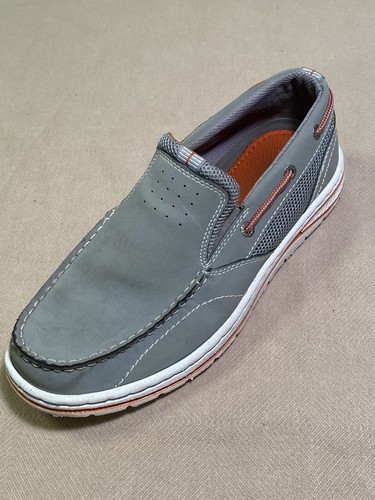 GH Bass \u0026 Co Leather boat shoes Gray 